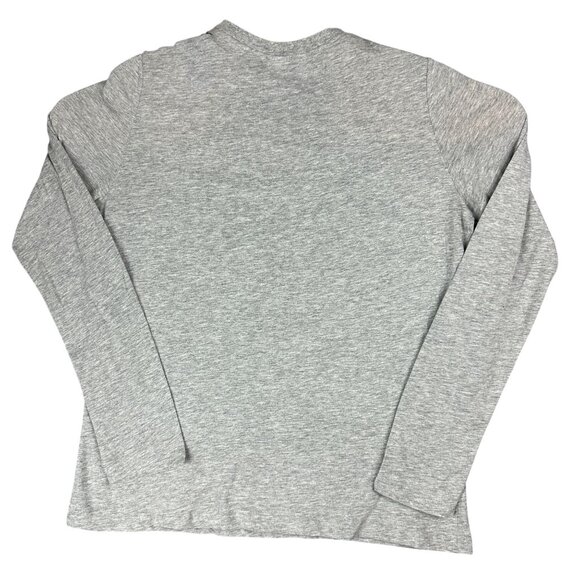 Sleep Chic Pajama Women M Gray Snowflake Long-Sleeve - Picture 2 of 10